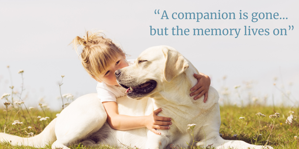 Pet Bereavement Gifts - What to say and do