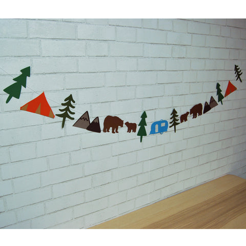 Camping Party Or Baby Shower Tagged Camping Birthday Decor