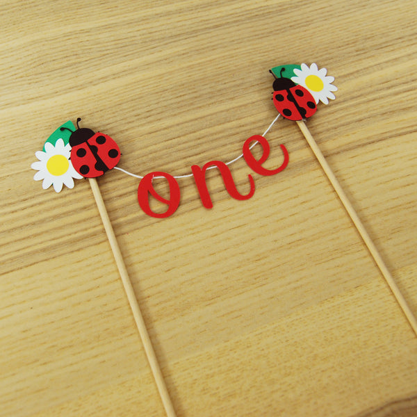 Ladybug Cake Topper – PartyAtYourDoor