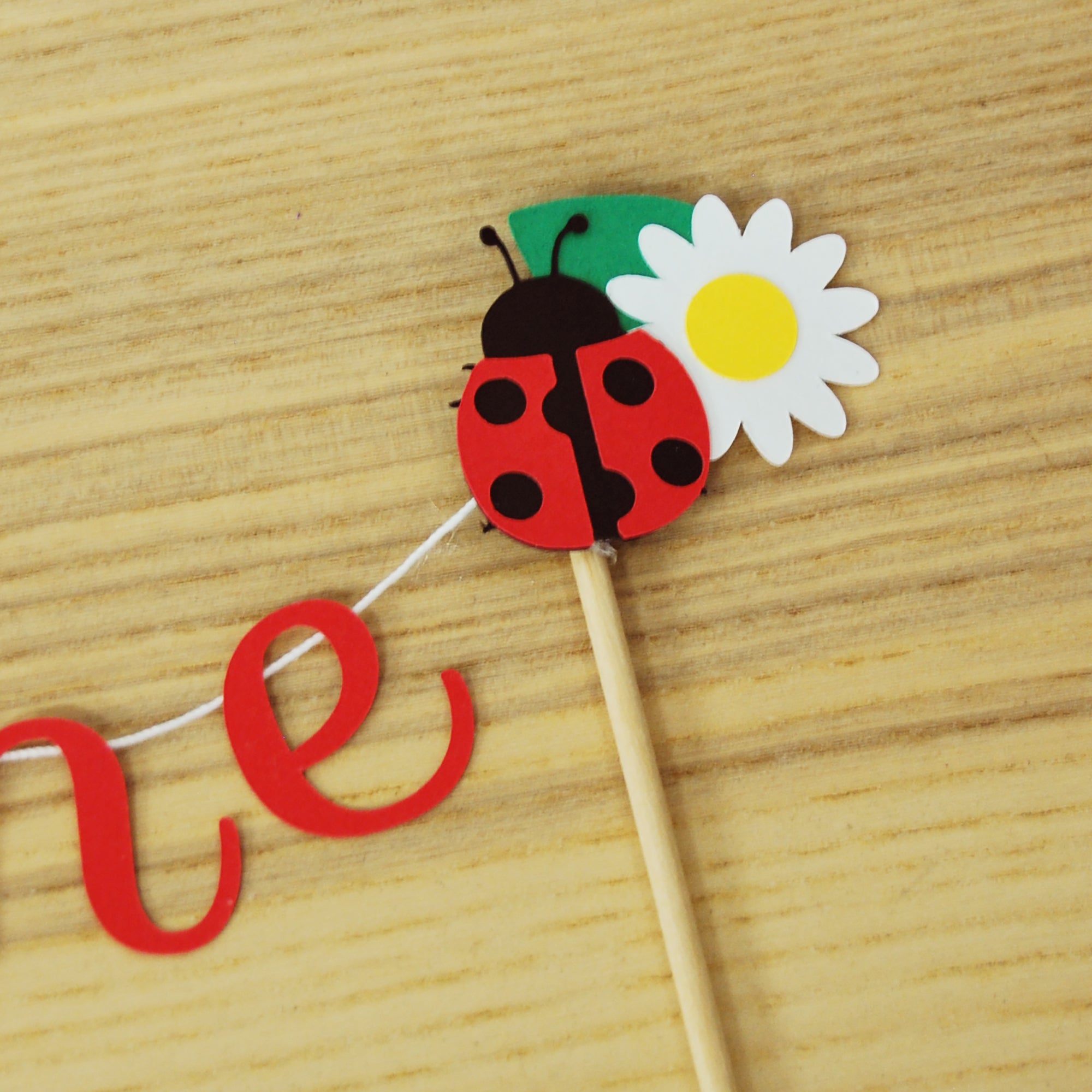 Ladybug Cake Topper – PartyAtYourDoor