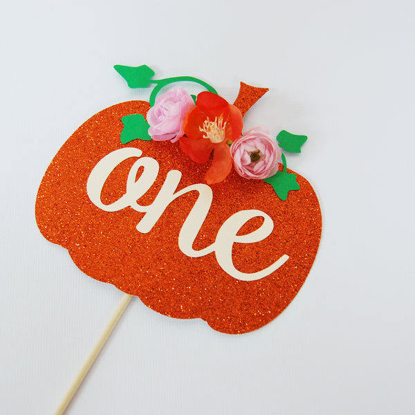 Download Little Pumpkin Cake Topper - PartyAtYourDoor