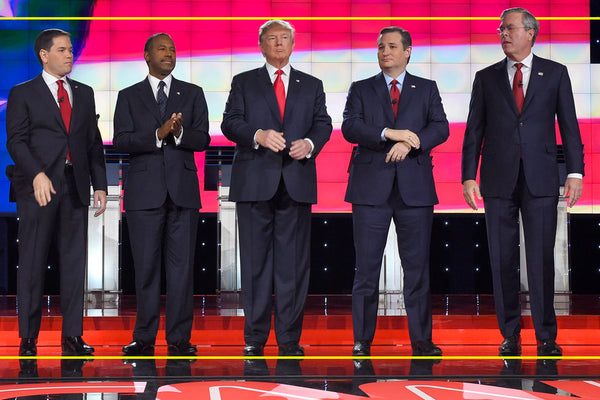 Donald Trump's height vs. Jeb Bush, Marco Rubio, Ben Carson, and Ted Cruz