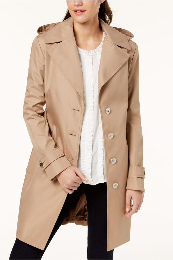 calvin klein beige coat