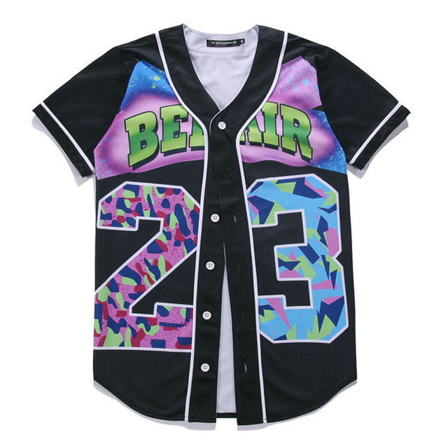 bel air baseball jersey