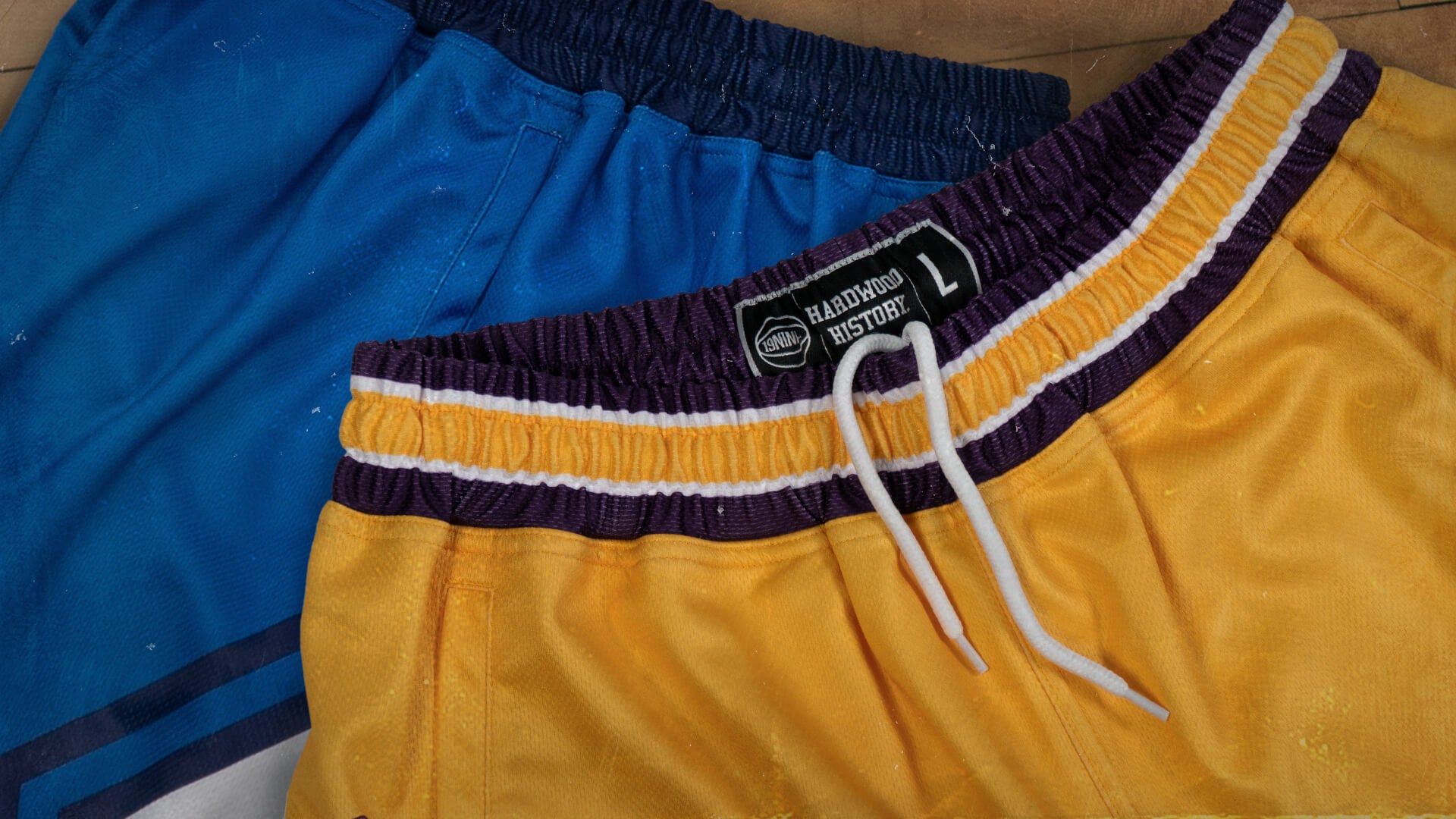 Vintage 1996-1997 Lakers Replica Basketball Shorts