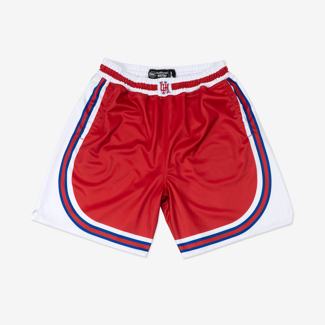 1982-1983 Houston Cougars Red and White Basketball Shorts – 19nine
