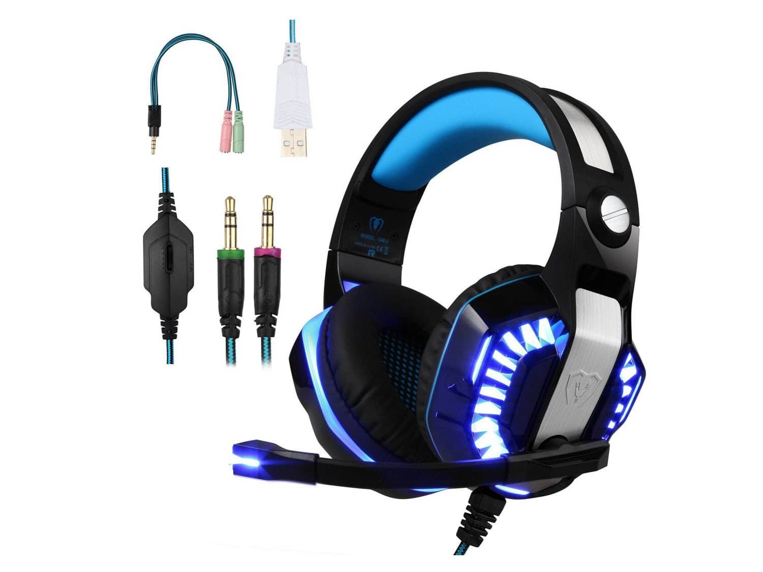 blue xbox one headset