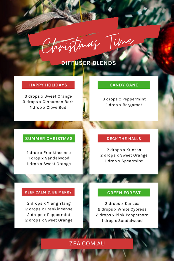 Christmas Time Diffuser Blends