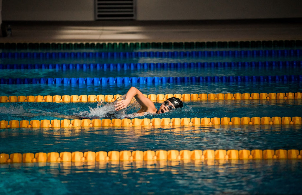 swimmer in pool