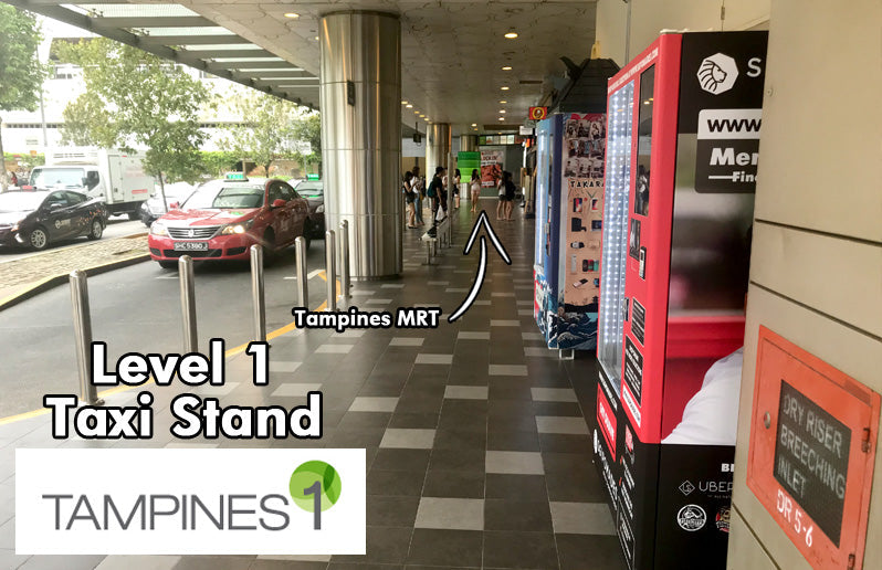 Tampines 1 Shopping Mall - beside Tampines MRT station