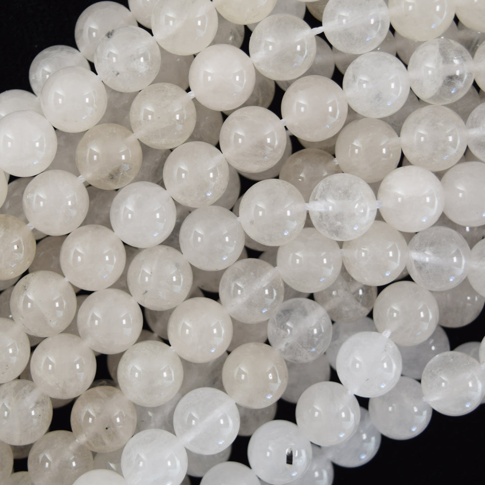 undskyldning År Arctic Natural Angola Off White Crystal Quartz Round Beads 15" Strand 6mm 8mm –  Eagle Beadz