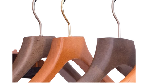 Luxurious Wooden Hanger Finish