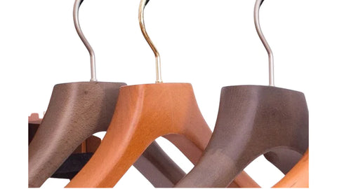 Wooden hanger types