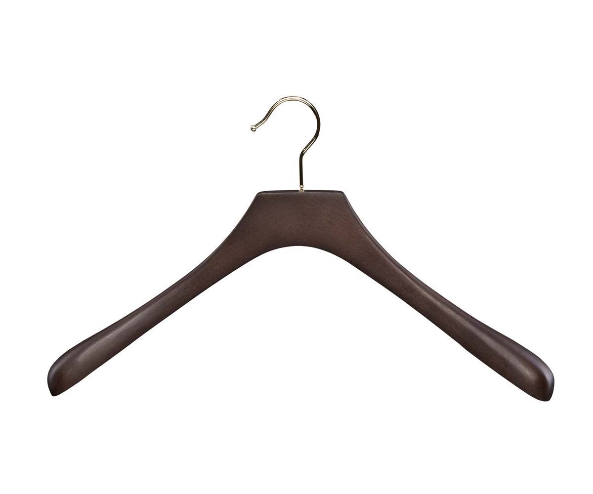 10/50/100 Wooden Coat Hangers Suit Garments Clothes Wood Hanger Trouser Bar  Set