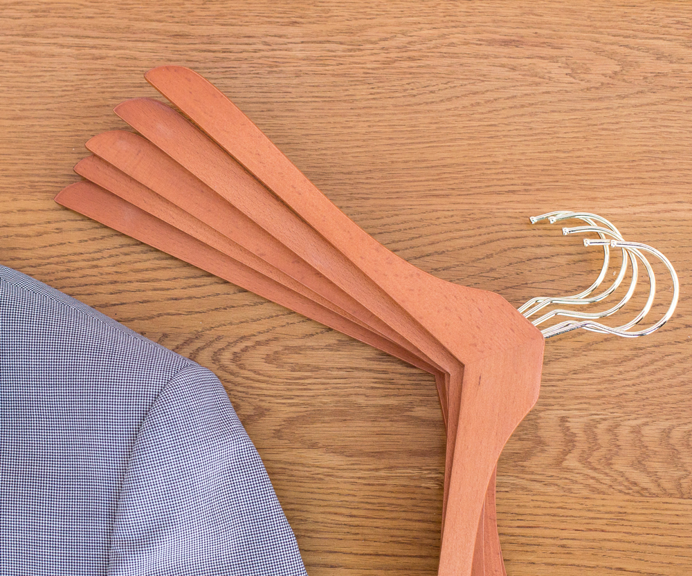 Tailor Made® Wooden Suit Hangers by Butler Luxury