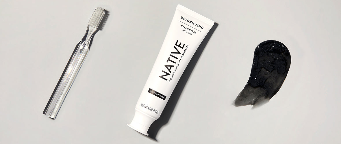 native toothpaste charcoal