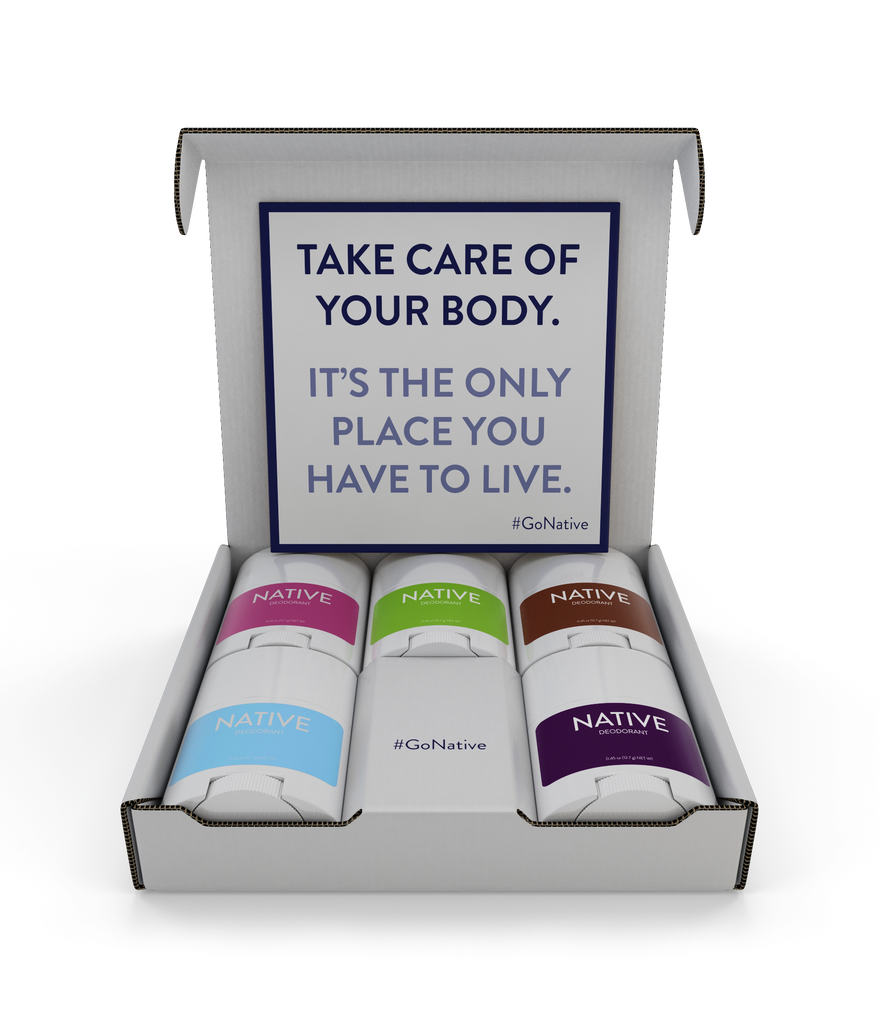 Womens Deodorant Travel Sample Pack