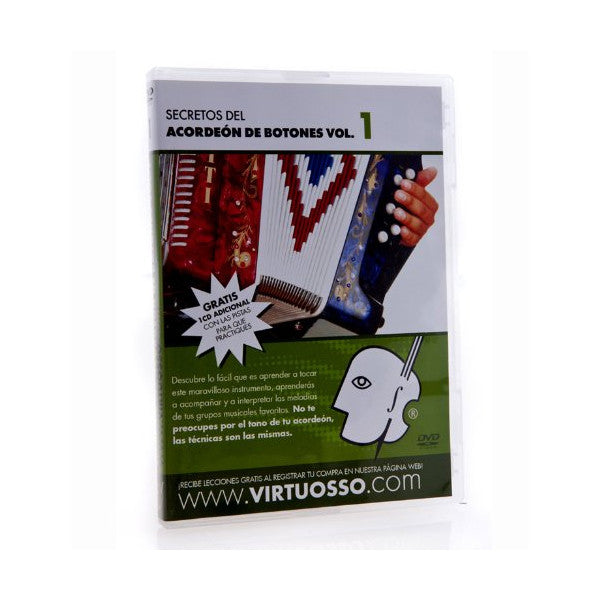 Virtuosso Curso De Acordeon De Botones DVD & CD  – 