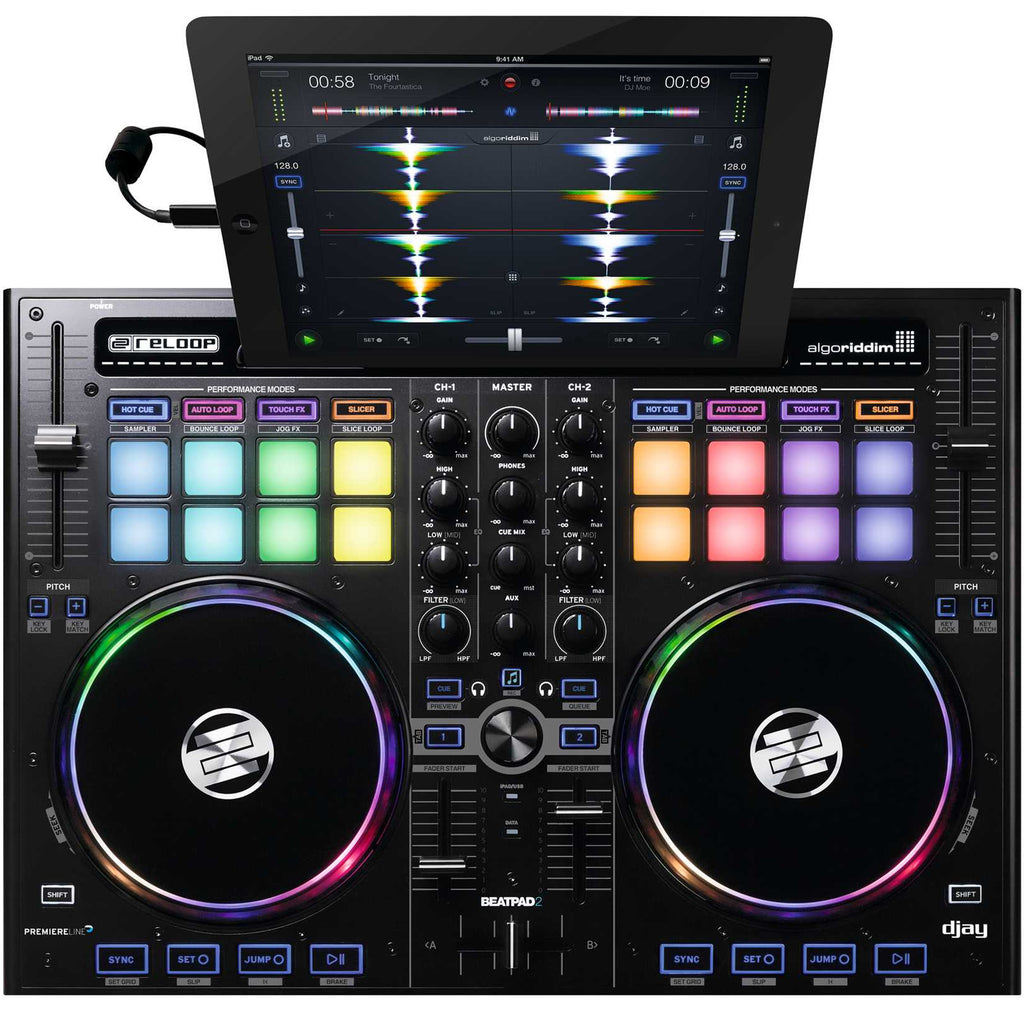 Reloop Mixon4 / PC, iOS/Android対応コントローラー | www