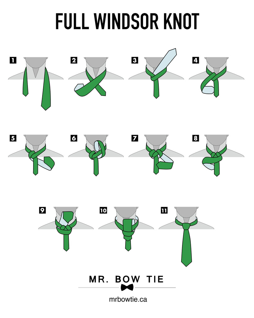 Full Windsor Knot | How To Tie A Tie