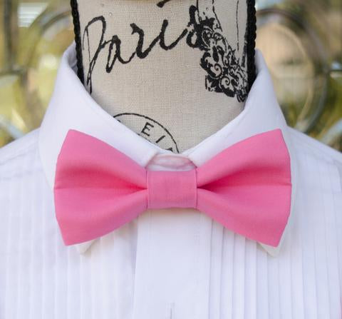 Fuschia Bow Tie and Suspenders - Wedding Bow Ties