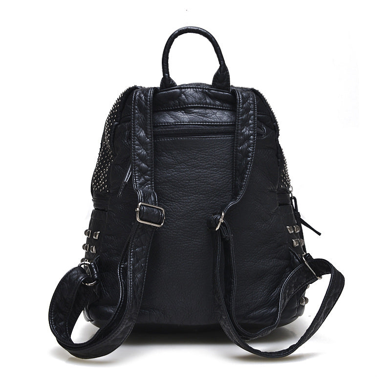 Vegan Leather Studded Backpack – TIMBER AND TORCH