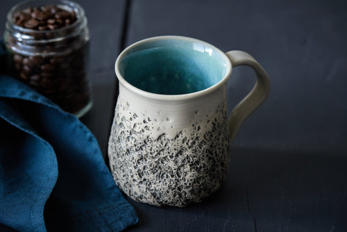 Unique ceramic espresso cups with saucer – Kari Ceramics