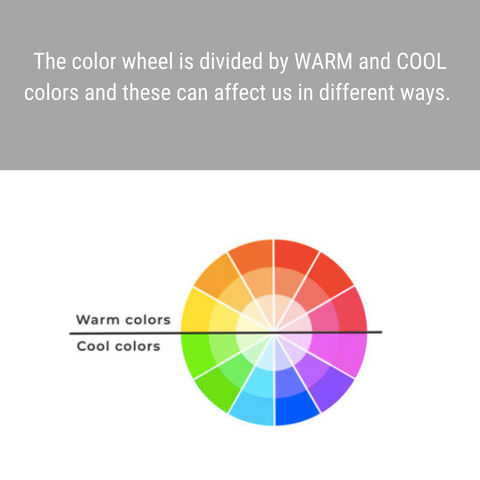 What are the best ways to use warm and cold colors in your home?