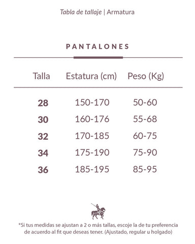 Pantalones Hombre – Armatura