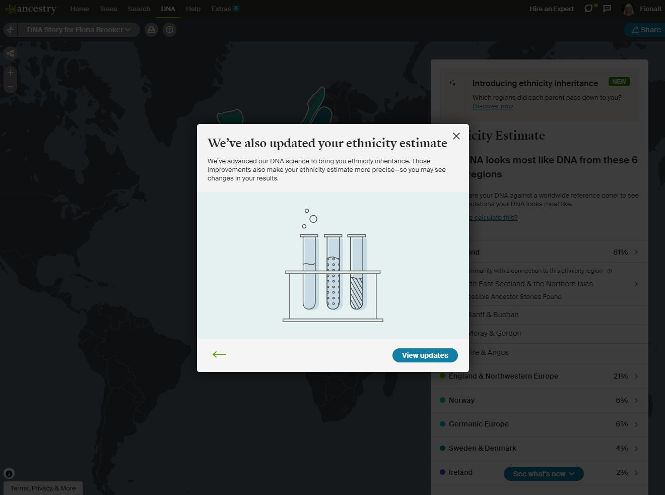 Ancestry DNA Ethnicity Estimate Update Introduction