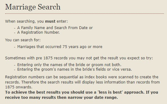 NZ Marriage Index Search June 2023