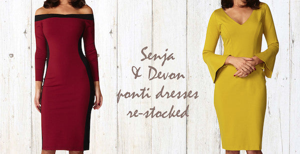 Very Very ponti dresses