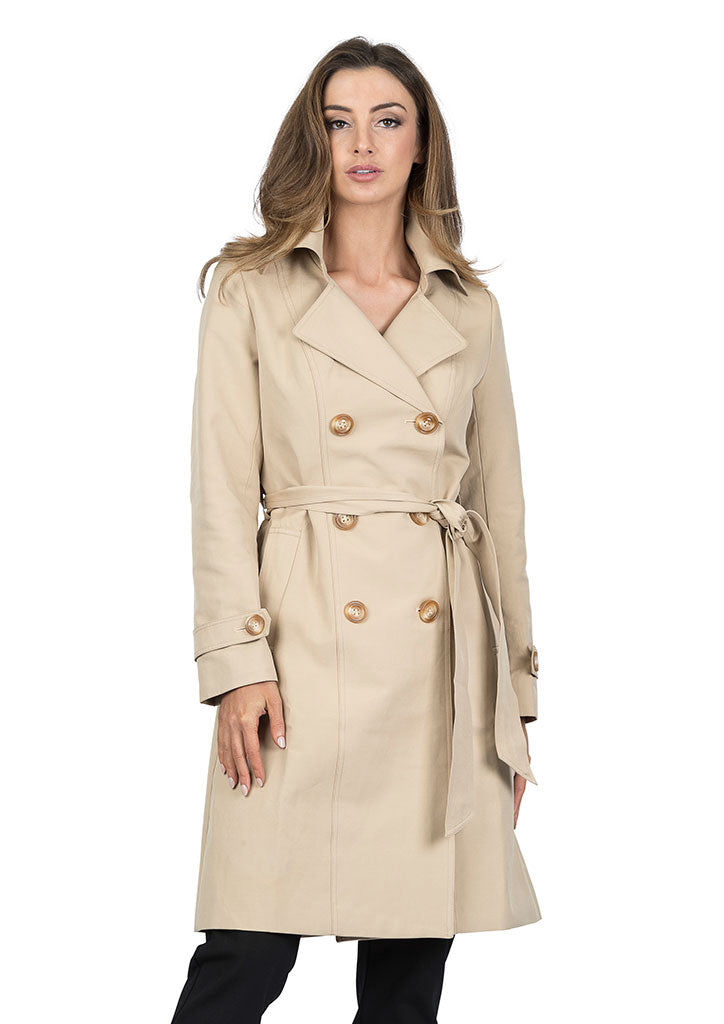 TRENCH 819 Classic Trench Coat in Camel | Very Very Clothing ...