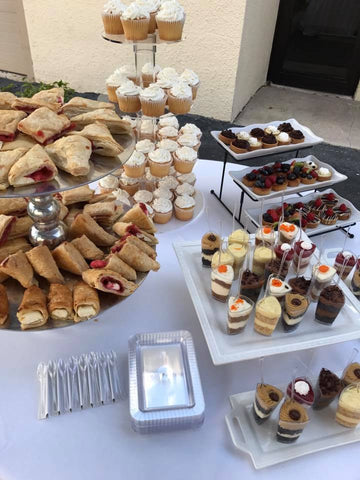 dessert table decor, wellington florida, mini desserts