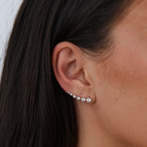 Women's Designer Gold & Silver Earrings | Sahira Jewelry Design