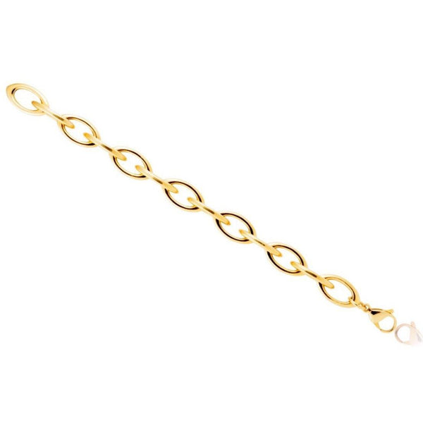 Frankie Oval Link Bracelet – Sahira Jewelry Design