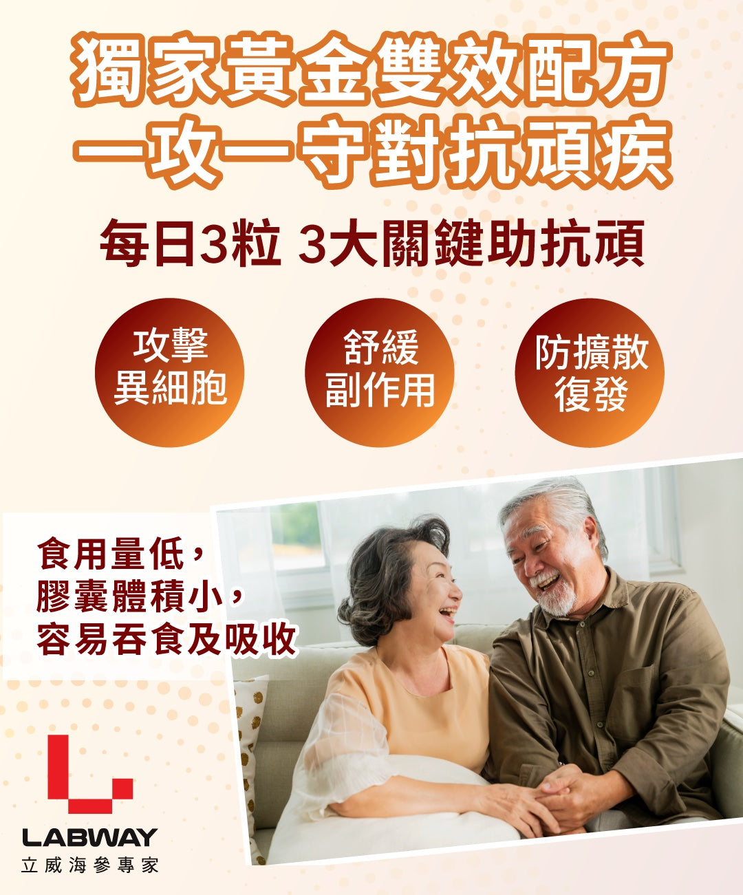 Labway - Liwei Sea Cucumber Curcumin® (90 capsules)｜Therapeutic grade anti-aging nutritional supplement