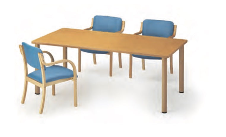 日本製長型介護餐桌 - 無障礙設計院舍日間中心適用 | 樂齡傢具 | 日本 | HOHOLIFE好好生活
