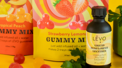 LEVO gummy mix with lecithin