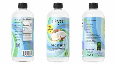 Premium MCT Liquid Coconut Oil 32oz (2 pack) - LEVO Oil Infusion, Inc.