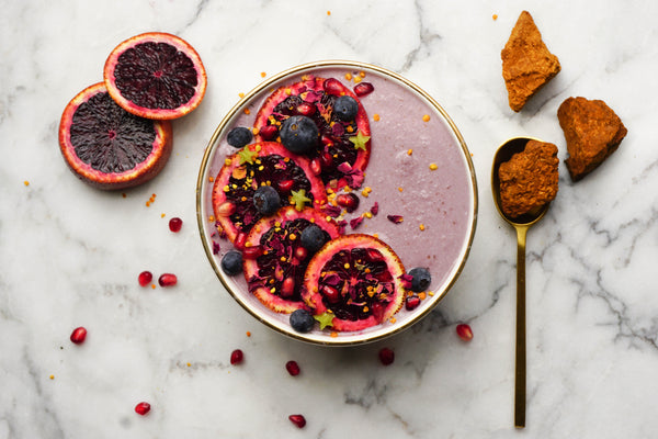 Blood Orange and Chaga Smoothie Bowl