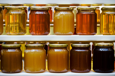 different types of honey