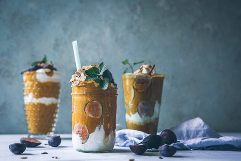 Infused breakfast recipes: Fig smoothie