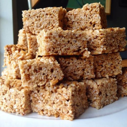 Super Bowl Recipes: Brown Butter Churro Rice Krispy Treats