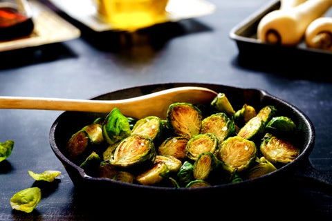 Thanksgiving Recipes: Infused Roasted Brussel Sprouts 