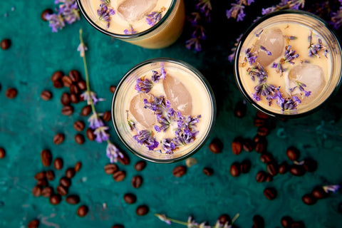 lavender infused beverage