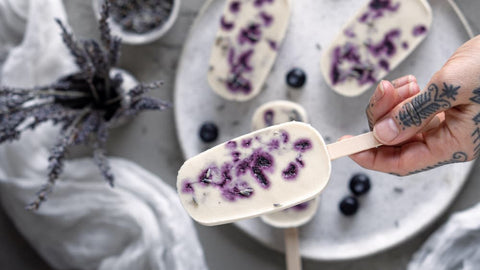 lavender popsicles