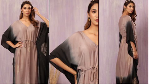 Ella Ombre Long Kaftan