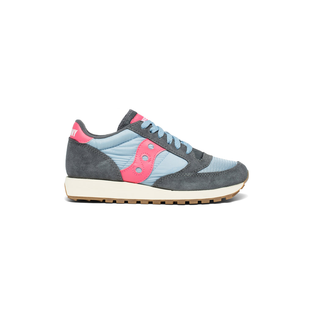 saucony jazz charcoal pink