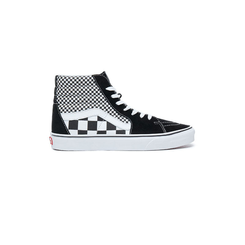 vans sk8 hi mix checker